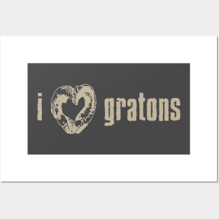 I Love Gratons Posters and Art